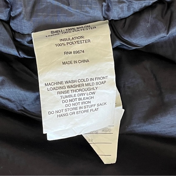 Mountain Hardware Lime Green Gray 32" x 70" Sleeping Bag Ultra Lamina 32° 24 oz - Picture 4 of 5